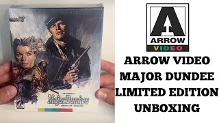 ARROW VIDEO  Major Dundee Limited Edition Bluray Unboxing