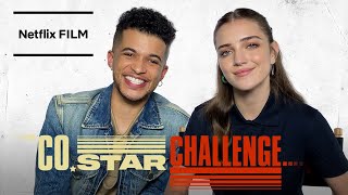 Jordan Fisher  Talia Ryder Try The CoStar Challenge  Netflix