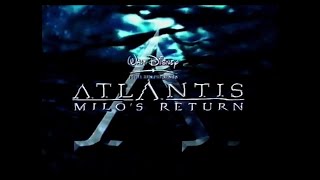 Atlantis Milos Return UK DVDVHS 2nd Trailer Summer 2003