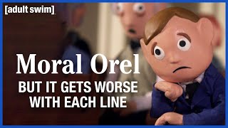 Moral Orel but It Gets Worse with Each Line  adult swim