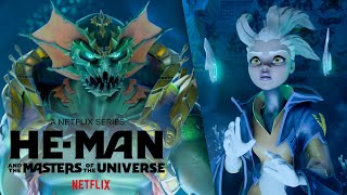 MerMan Reveals Eldress Secret  HeMan and the Masters of the Universe  Mattel Action