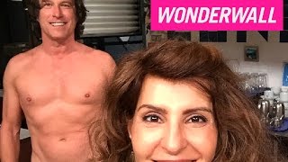 John Corbetts supersexy shirtless selfie with Nia Vardalos explained