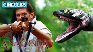David Hasselhoff Battles A Monster Anaconda  Anaconda 3 Offspring  CineClips