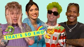 Megan Fox Machine Gun Kelly Mod Sun  Boos FAVORITE Emojis  Thats So Emo  Cosmopolitan