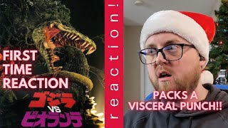  vs  Godzilla vs Biollante  first time reaction  PACKS A VISCERAL PUNCH