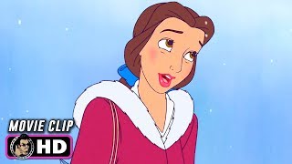 BEAUTY AND THE BEAST THE ENCHANTED CHRISTMAS Clip  Ice Skating 1997 Disney
