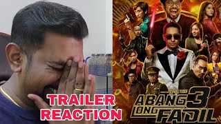 Abang Long Fadil 3 Trailer Reaction  Malaysia Reaction  Syafiq Yusof  Zizan Razak  Johan