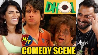 DHOL BEST COMEDY SCENE REACTION  Rajpal Yadav Sharman Joshi  Bollywood Best Comedy scenes