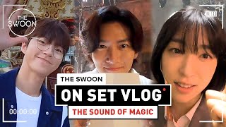 VLOG On set of The Sound of Magic with Ji Changwook Choi Sungeun and Hwang Inyoup ENG SUB