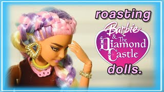 These dolls are AWFUL  ROASTING Barbie and the Diamond Castle Movie Dolls  Commentary  Review