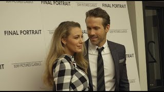 Ryan Reynolds and Blake Lively Attend Stanley Tuccis Final Portrait Movie Screening in NYC