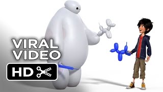 Big Hero 6 VIRAL VIDEO  Baymax vs Balloon 2014  Disney Animation Movie HD