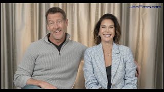 Desperate Housewives stars Teri Hatcher and James Denton talk about A Kiss Before Christmas