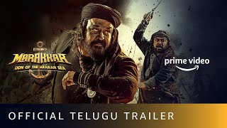Marakkar Lion of the Arabian Sea  Official Telugu Trailer  Mohanlal Suniel Shetty  Dec 17
