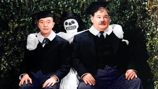 Laurel and Hardy Ghost Scene Funniest scene in History A chump at Oxford