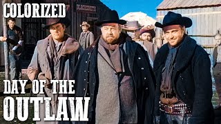 Day of the Outlaw  COLORIZED  Robert Ryan  Western Movies  Cowboys
