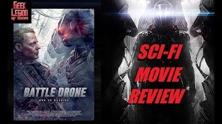 BATTLE OF THE DRONES  2017 Michael Par  aka HUNTED  BATTLE DRONE SciFi Movie Review