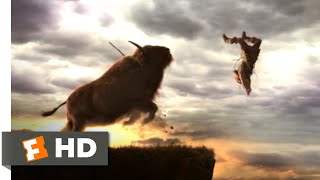 Alpha 2018  Bison Hunting Scene 110  Movieclips