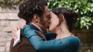 Persuasion 2022 Kiss Scene  Anne and Wentworth