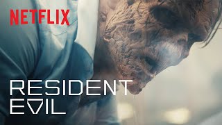 Resident Evil Season 1  Man Infected with TVirus  Pedestrians React  Netflix