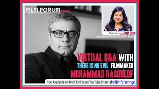 THERE IS NO EVIL  Virtual QA with filmmaker Mohammad Rasoulof