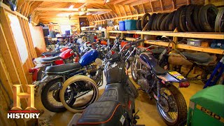 American Pickers Massive Vintage Motorcycle Collection Season 5  History