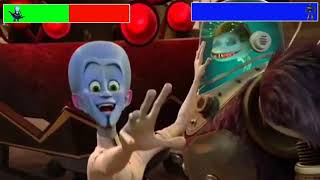 Megamind The Button of Doom 2011 Final Battle with healthbars