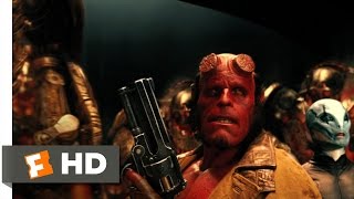 Hellboy 2 The Golden Army 1010 Movie CLIP  Hellboy vs The Golden Army 2008 HD