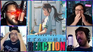 127 Reacts  Suzume No Tojimari 2022 MOKOTO SHINKAI ANIME TRAILER REACTION 