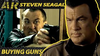 STEVEN SEAGAL Buying a Gun  DRIVEN TO KILL 2009