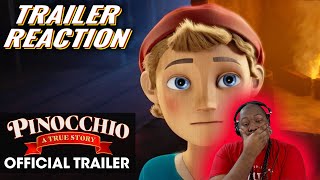 LIONSGATES PINOCCHIO A TRUE STORY Trailer REACTION  Trailer Drop