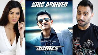 JAMES  Official Teaser REACTION  Power Star Puneeth Rajkumar  Chethan Kumar