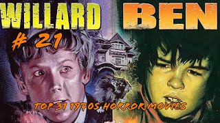 31 1970s Horror Movies For Halloween  21 Willard And Ben