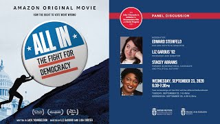 All In The Fight for Democracy Panel Discussion featuring Stacey Abrams