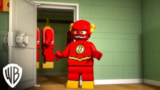 Lego DC Comics Super Heroes The Flash  Morning with Flash Clip  Warner Bros Entertainment