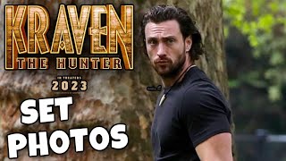 Kraven The Hunter New Set Photos