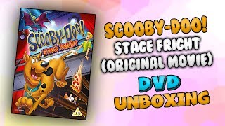 ScoobyDoo Stage Fright Original Movie DVD  UNBOXING