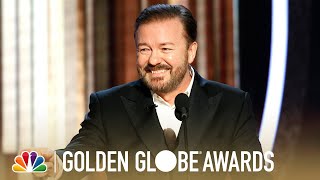 Ricky Gervais Monologue  2020 Golden Globes