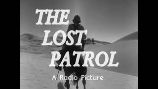 THE LOST PATROL 1934 Faux Trailer