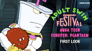 Aqua Teen Forever Plantasm  FIRST LOOK  Adult Swim Festival 2022