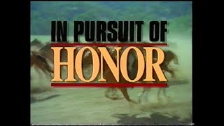 In Pursuit of Honor 1995 Trailer VHS