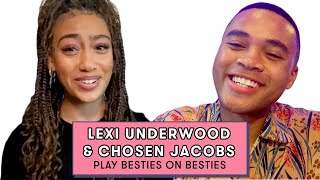 Sneakerella Star Chosen Jacobs Thinks Lexi Underwood Is WHAT  Besties On Besties  Seventeen