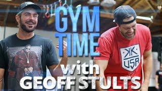 My Chest and Back Day Workout With Actor Geoff Stults  Gym Time w Zac Efron