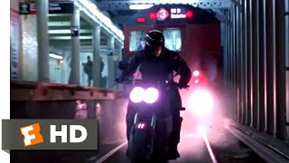 Money Train 1995  Motorcycle vs Subway Train Scene 610  Movieclips
