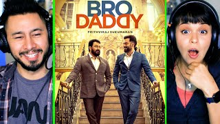 BRO DADDY Trailer Reaction  Mohanlal  Prithviraj Sukumaran  Kalyani Priyadarshan