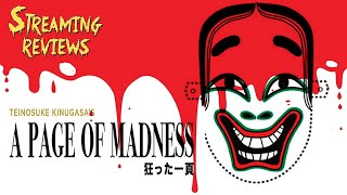 Streaming Review Teinosuke Kinugasas A Page of Madness YouTube