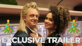 Last Train To Christmas Trailer  Michael Sheen and Nathalie Emmanuel