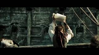 Pirates Of The Caribbean Dead Mans Chest Hindi  Devi jhons and jack sparrow Funny Scenes    11