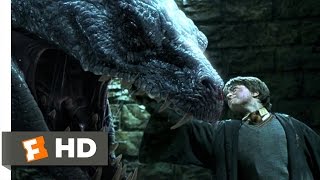 Harry Potter and the Chamber of Secrets 55 Movie CLIP  Basilisk Slayer 2002 HD