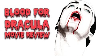 Blood for Dracula  1974  Movie Review  Severin   4K UHD  Bluray 
